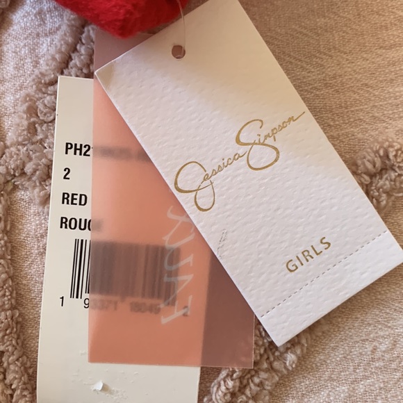 Jessica Simpson Sweet Red Toddler Jacket Overcoat Size 2 NWT - Picture 2 of 5